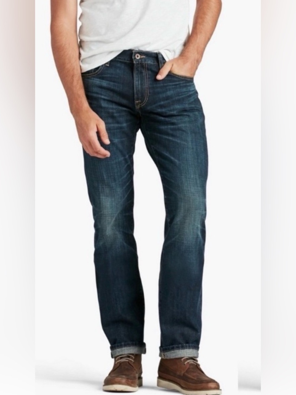 Lucky Brand 221 Original Straight Jeans 38 x 32